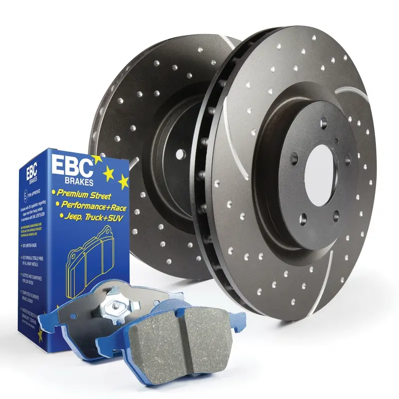 Ebc Bluestuff S6 Brake Kit – Performance Pads & Gd Series Rotors (S6Kf1070) 1
