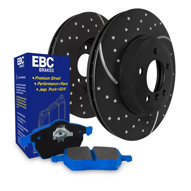 Ebc Brakes S6Kr1292 Front Brake Kit – Bluestuff Pads & Gd Series Rotors 1