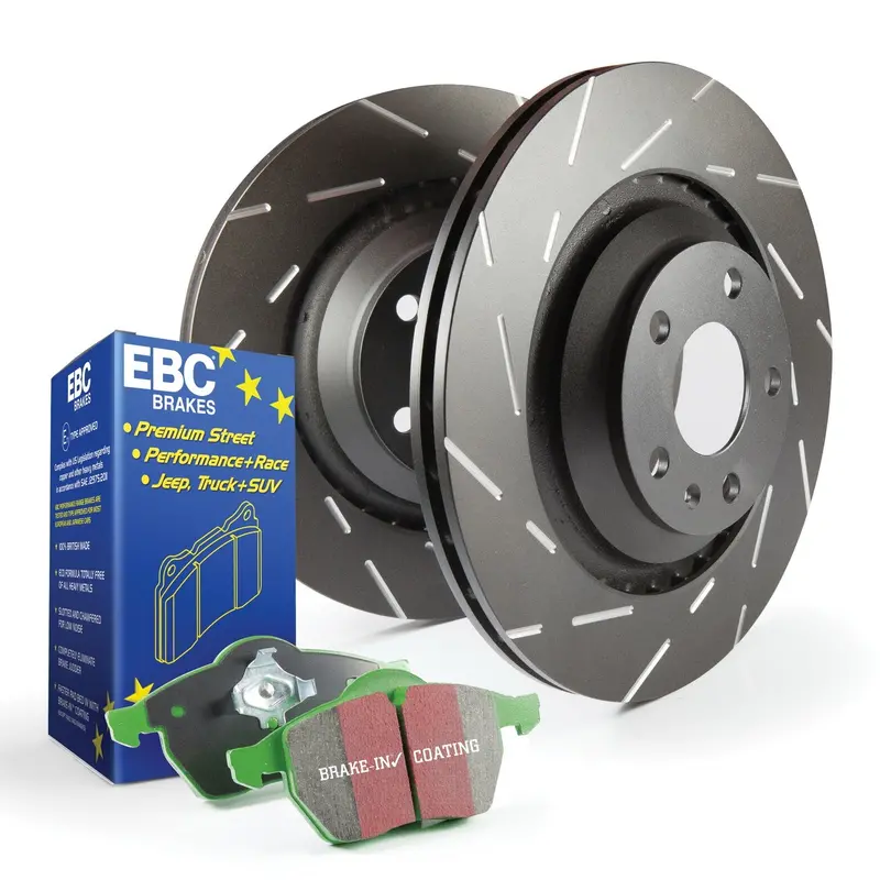 Ebc S2 Greenstuff Brake Kit – High-Performance Pads & Usr Rotors (S2Kf1815) 1