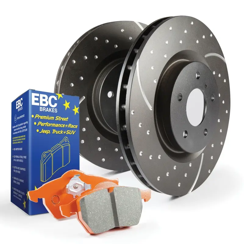 Ebc S8Kf1002 Orangestuff Brake Pad & Gd Rotor Combo Kit 1