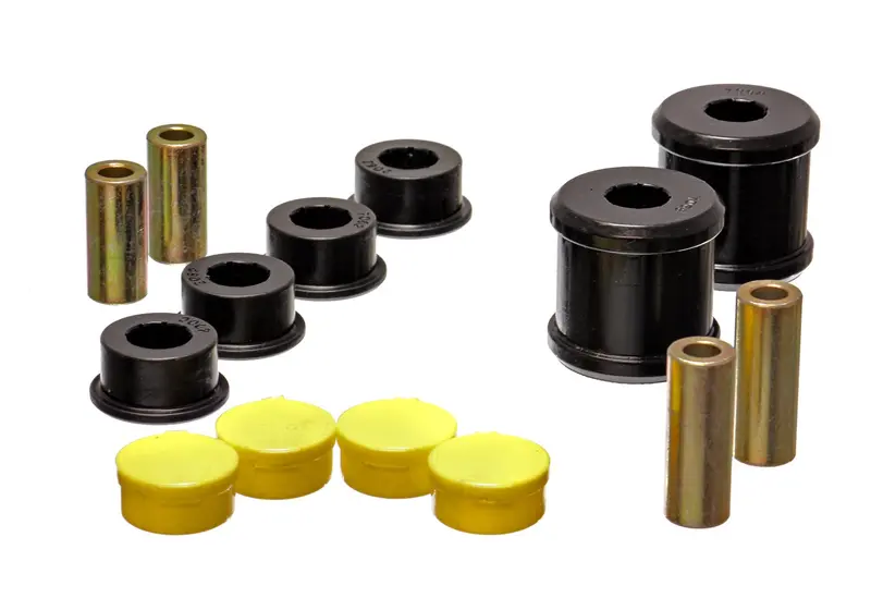Energy Suspension 19.7101G Rear Trailing Arm Bushing Set – Black Polyurethane Performance Upgrade 1
