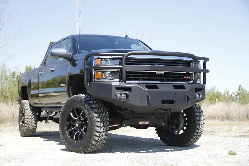Fab Fours Heavy-Duty Winch Front Bumper – Ch14-A3050-1 1