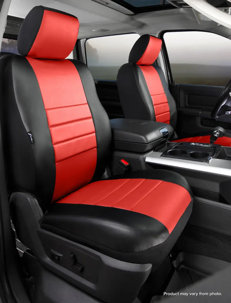 Fia Sl67-40 Red Leatherlite Custom Seat Covers – Premium Fit And Finish 1