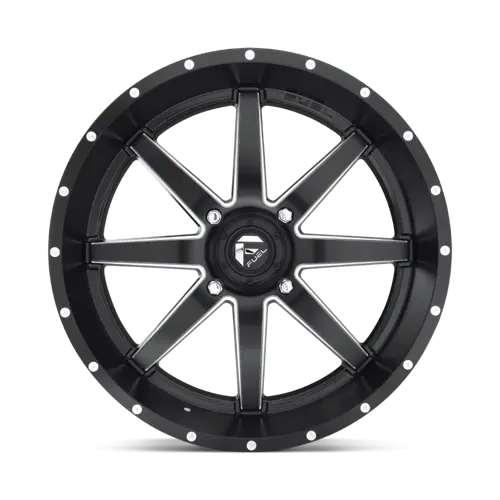Fuel Utv D538 Alloy Wheel – 15X7", 4X137 Bolt Pattern, Matte Black/Milled (D5381570A644) 1