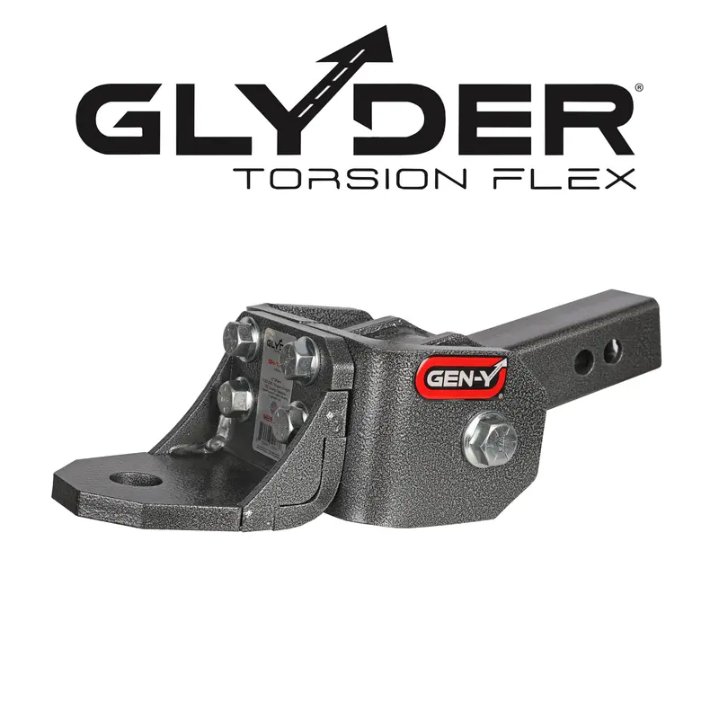 Gen-Y Glyder Single-Ball Hitch Attachment – 5/16" Ball, 1" Shank, 7,000 Lb Capacity (Gh-12013) 1