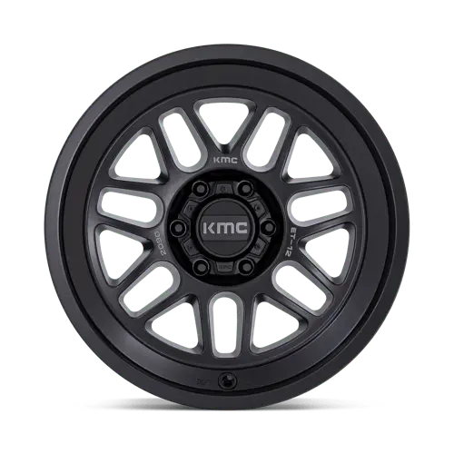 Kmc Km725 20X9 Inch Matte Black Alloy Wheel – 5X5.0 Bolt Pattern, -12Mm Offset 1