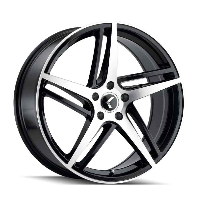 Kraze Kr194-2864Bm38 Black & Machined 20X8.5 Inch Wheel – 5X115 Bolt Pattern 1