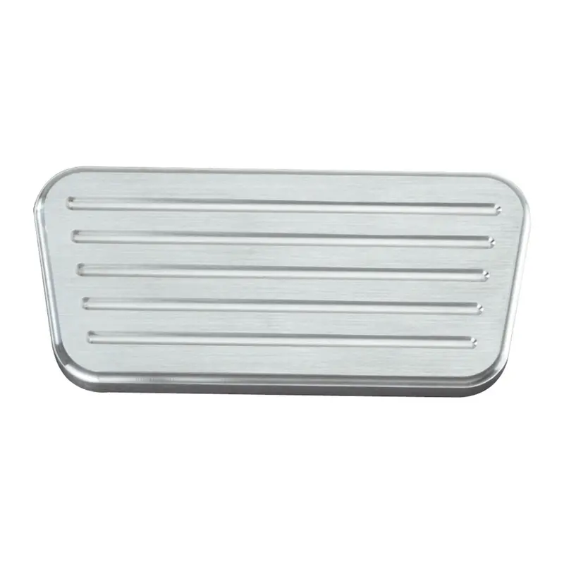 Lokar Bag-6082 Billet Aluminum Brake Pedal Pad – Brushed Finish With Mounting Hardware Included 1