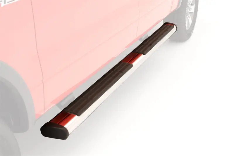 Lund 6-Inch Oval Nerf Bar – Straight Mount Side Step For Full-Size Trucks And Suvs 1