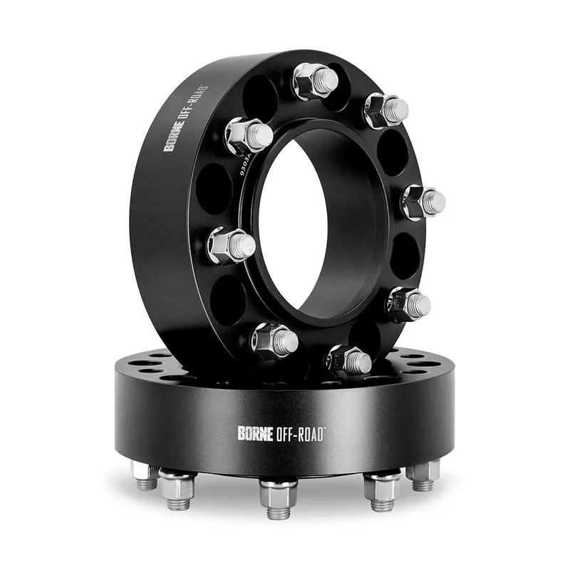Mishimoto Bnws-005-250Bk 1" Black Wheel Spacers — 6X139.7Mm, 78.1Mm Bore, M14X1.5 1