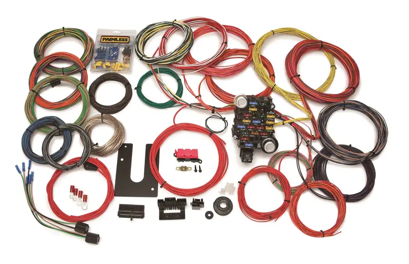 Painless Wiring 10220 Classic-Plus 28-Circuit Trunk-Mount Chassis Harness – Fully Customizable 1