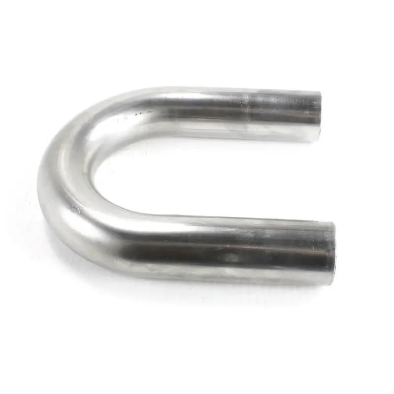 Patriot Exhaust H7074/H7075 Mandrel-Bent 2.25" Stainless Steel Pipe – 4" Radius Bend With 6" And 15" Legs 1