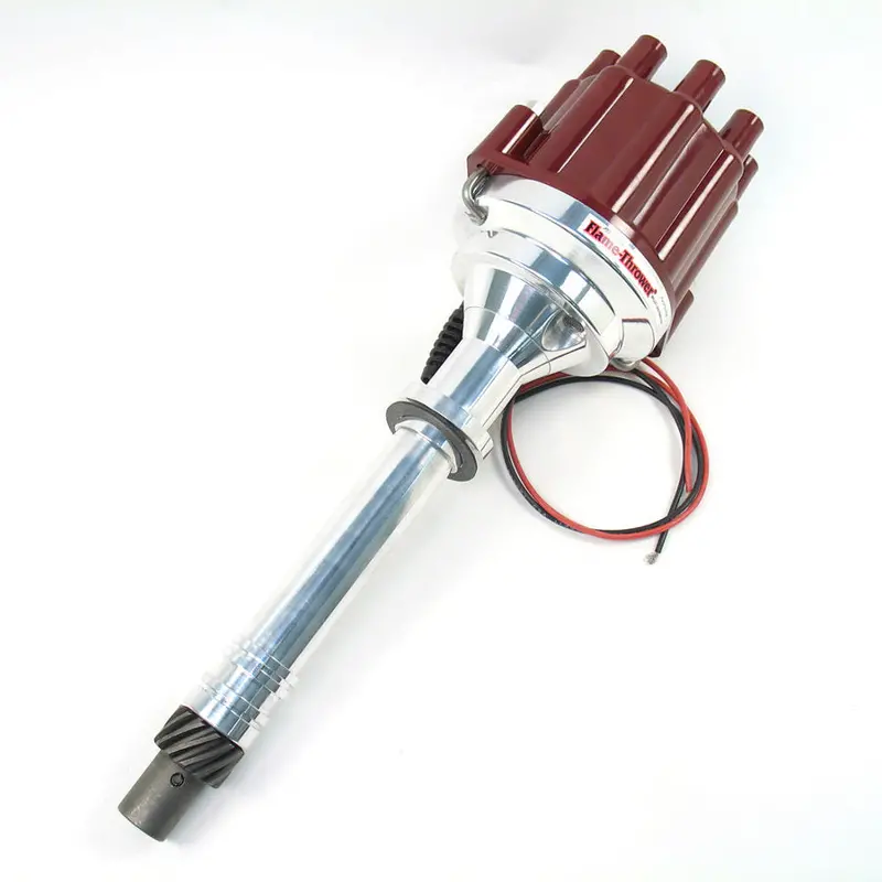 Pertronix Billet Marine Distributor For Chevy V8 – Red Cap, D200801 1