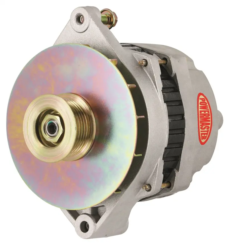 Powermaster 47864 Cs144 Alternator – 200 Amp, Straight-Mount, Natural Finish 1
