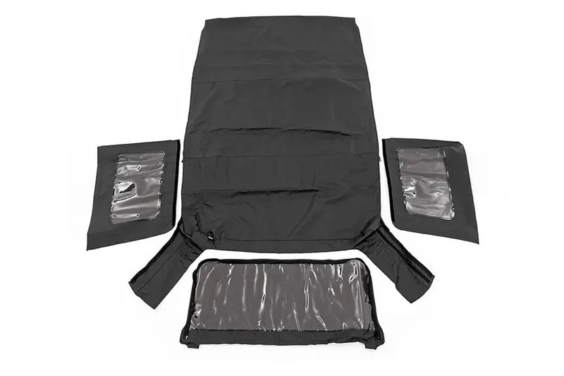 Rough Country Rc85570.35 Jeep Replacement Soft Top Black 10-18 Wrangler Jk 4 Door Rough Country 1