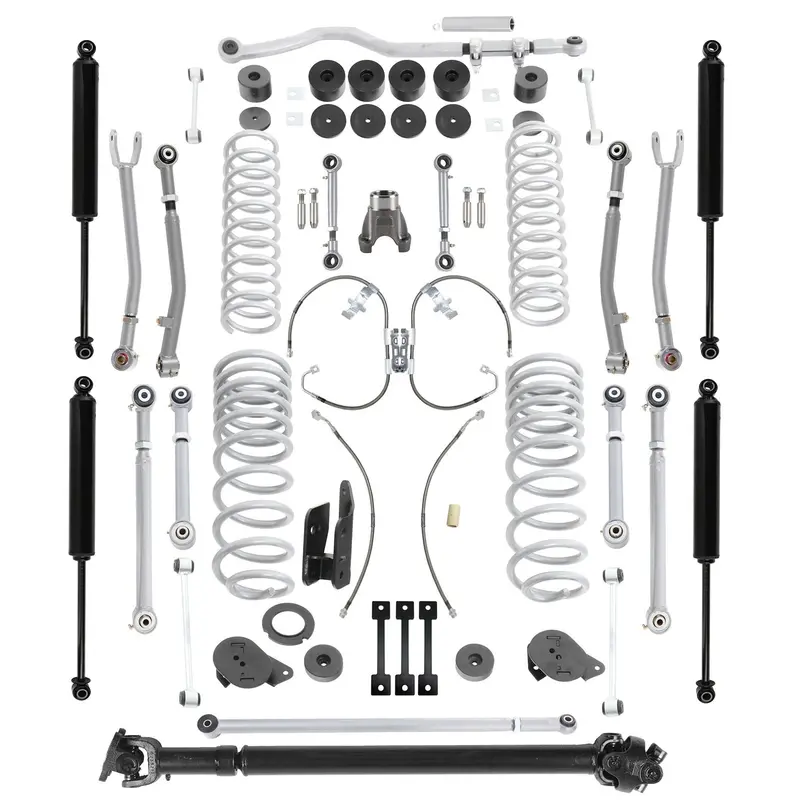 Rubicon Express Super-Flex Jt7147T Lift Kit With Premium Tuned Shocks 1