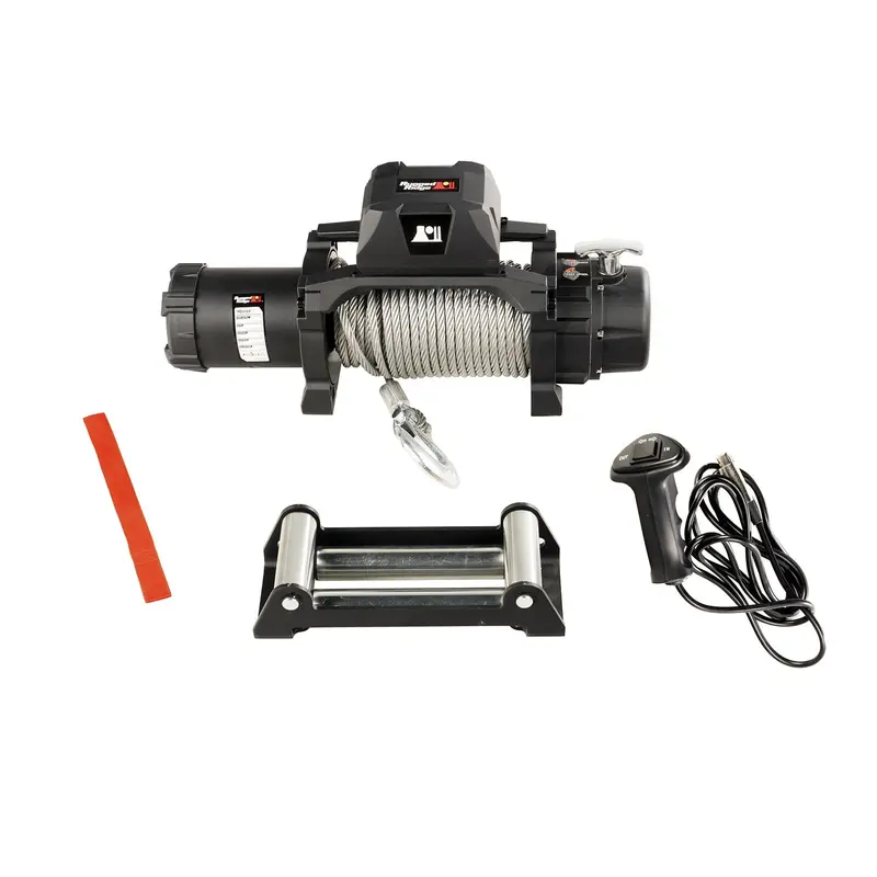 Rugged Ridge Trekker C10 Winch – 10,000 Lb Capacity, Waterproof, Includes Cable (15100.07) 1