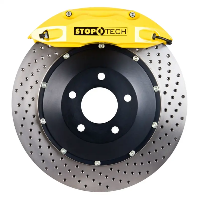 Stoptech Big Brake Kit – Two-Piece Front Rotors, High-Performance Upgrade (83.476.4300.82) 1