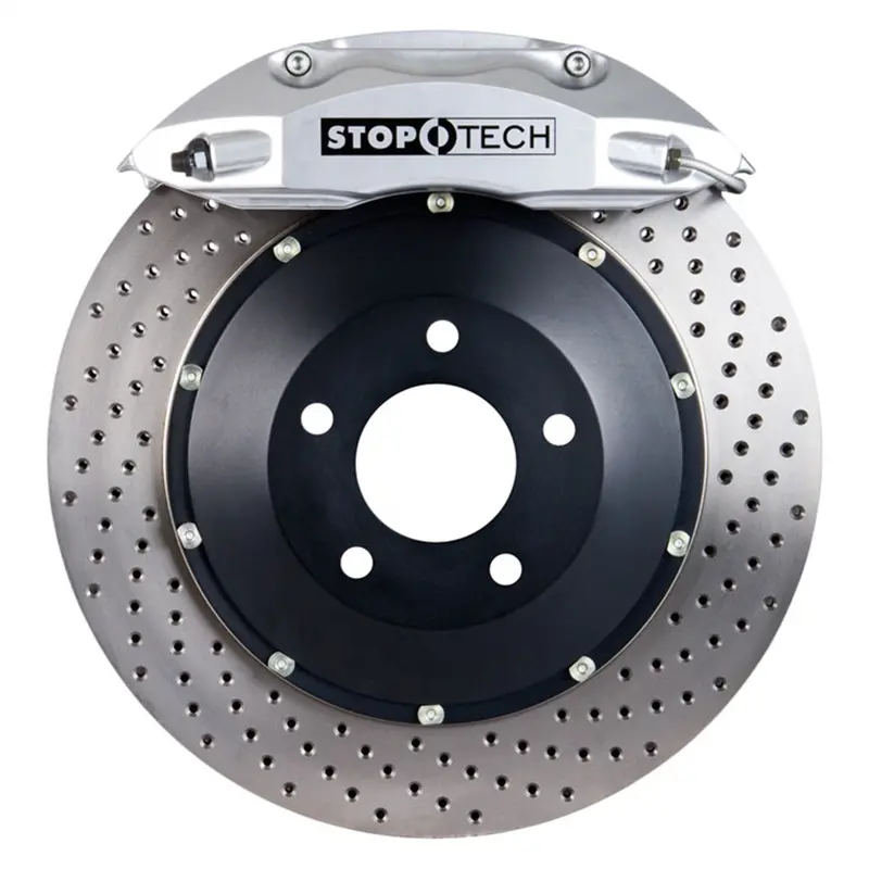 Stoptech Rear Big Brake Kit Featuring Two-Piece Slotted Rotors 1