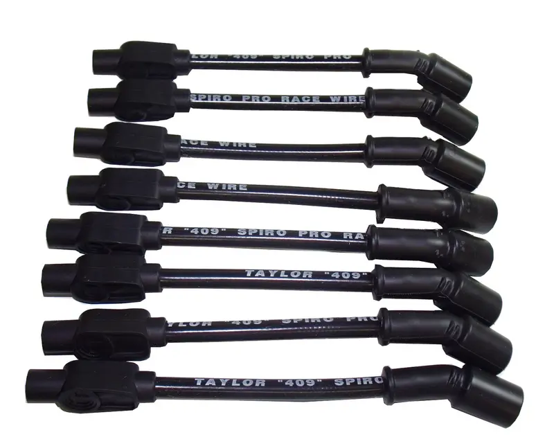 Taylor Cable 79003 Spiro-Pro 10.4Mm Ignition Wire Set – 409 Stainless Steel, High-Performance Spark Delivery 1