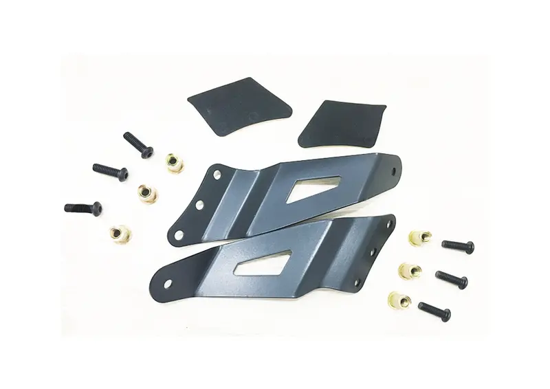Trailfx Mbc03B Steel Windshield Mount For 50-Inch Led Light Bars – Powder-Coated Black 1