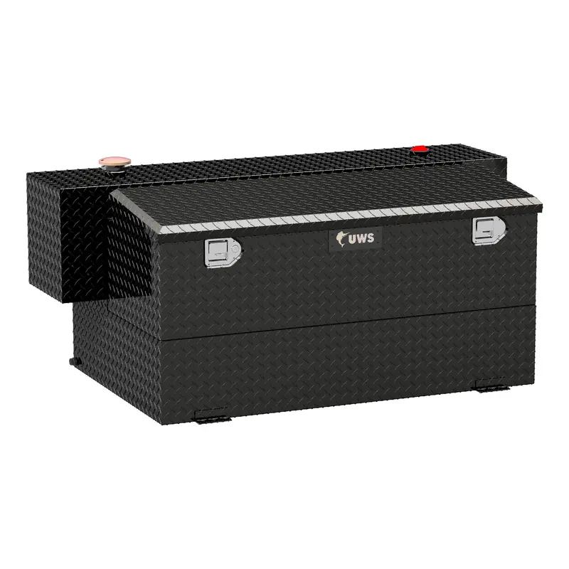 Uws Tt-100Hh-Cb-B Gloss Black Hammerhead-Style 100-Gallon Aluminum Transfer Tank 1