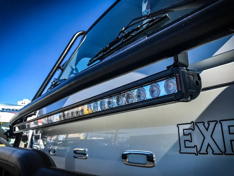 Vision X 9153407 Xmitter 9-Inch Low-Profile Led Light Bar – Black Housing, Mixed Beam Pattern 1