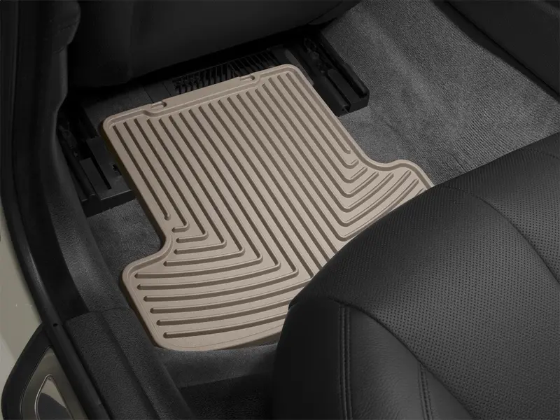 Weathertech All-Weather Floor Mats – Tan Rear Set, Dealer-Packaged (Wtft000232) 1
